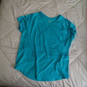 Old Navy Active Short Sleeved Blue Tee NWT
